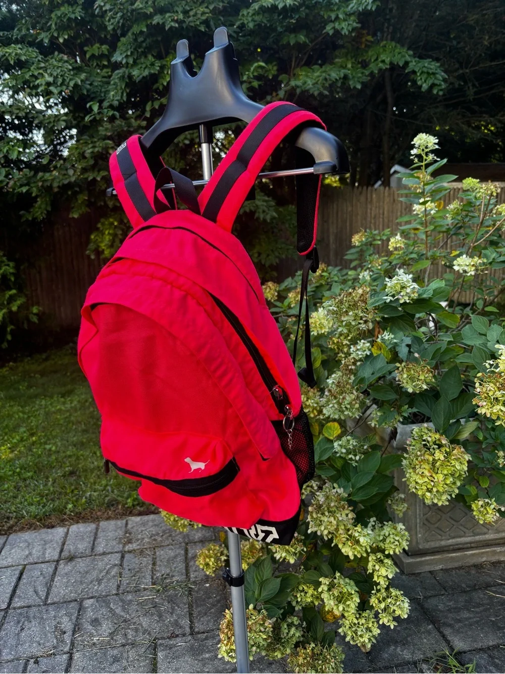 PINK Bright Pink Women’s Backpack - Casual Daypack